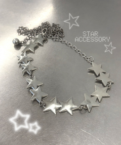 스타 체인 벨트 실버