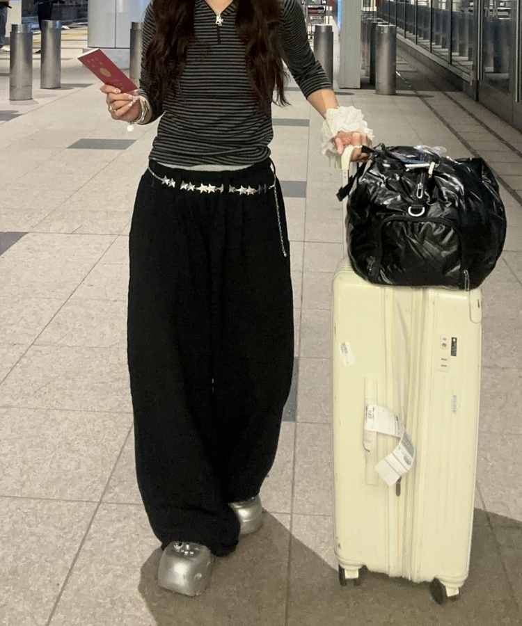 스타 체인 벨트 실버