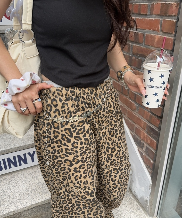 스타 체인 벨트 실버