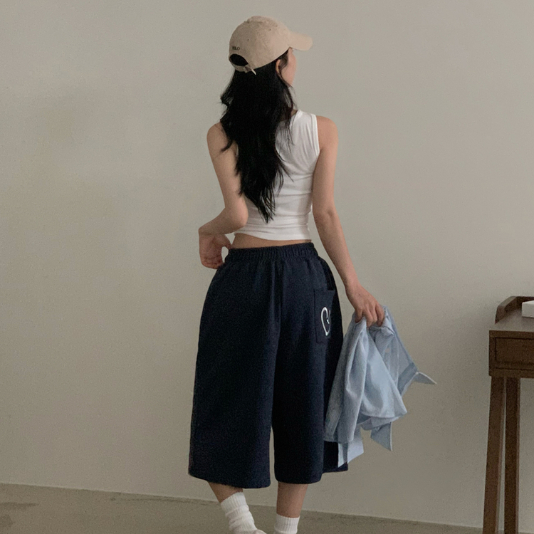 Made 필드 버뮤다 밴딩 트레이닝 반바지 5color 네이비