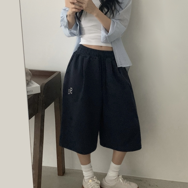 Made 필드 버뮤다 밴딩 트레이닝 반바지 5color 네이비