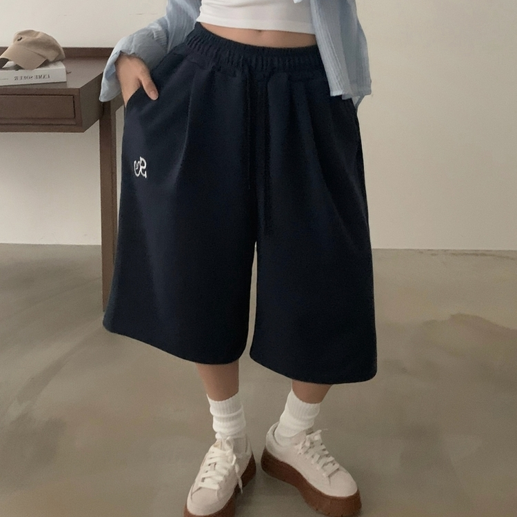 Made 필드 버뮤다 밴딩 트레이닝 반바지 5color 네이비