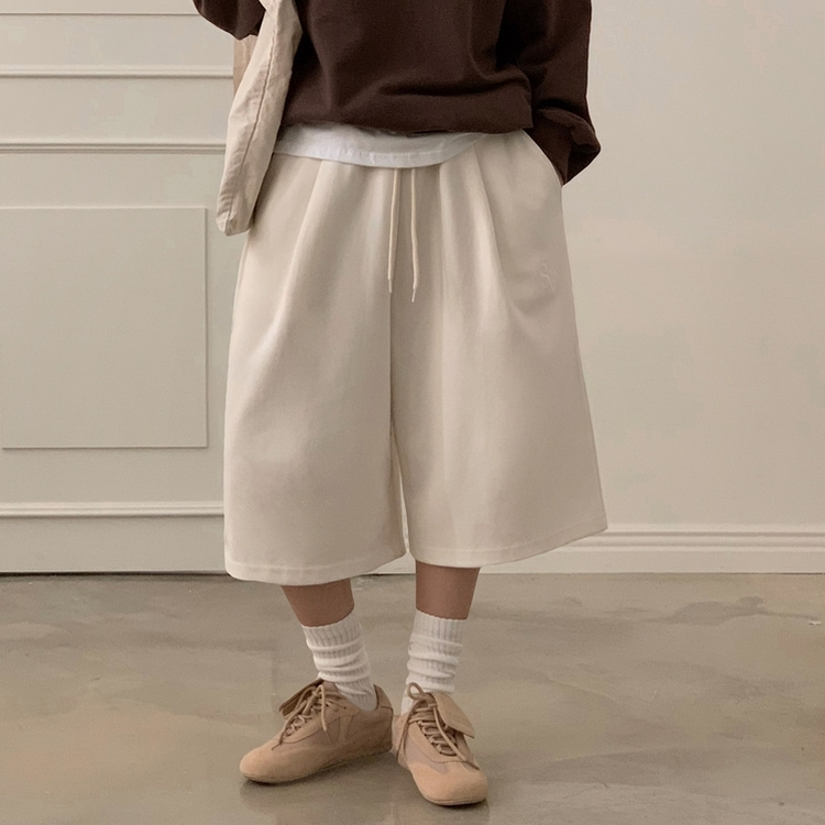 Made 필드 버뮤다 밴딩 트레이닝 반바지 5color 아이보리