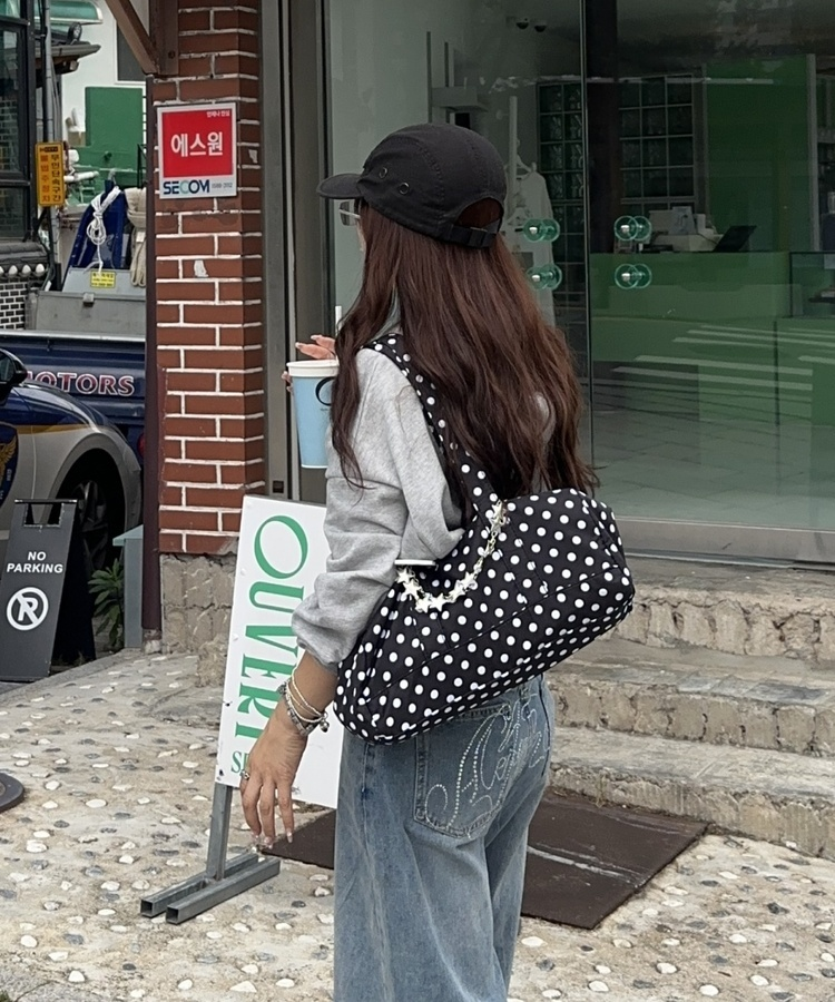 ドットボストンバック BLACK