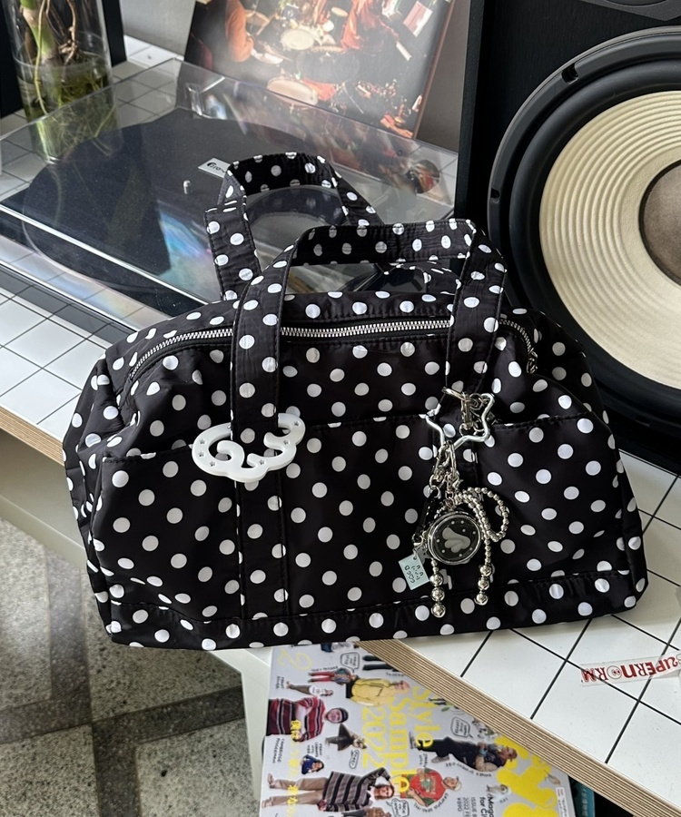 ドットボストンバック BLACK