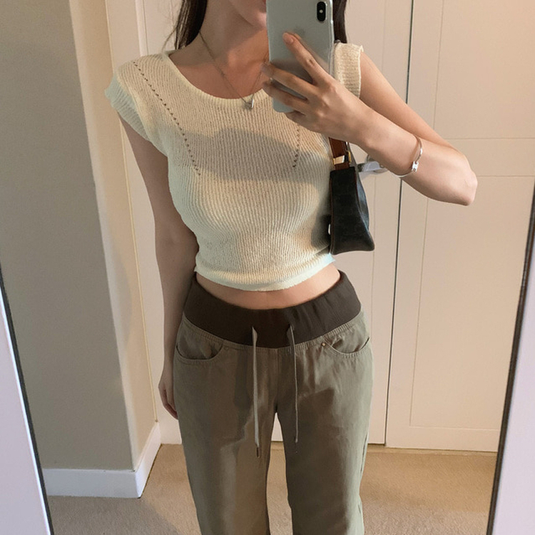 ラブリーキャップキャミソールニット｜ニット｜韓国ファッション通販 SONA