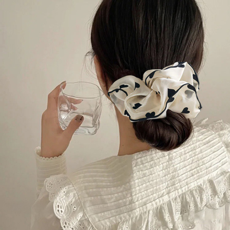 シースルーシフォンシュシュ HEART