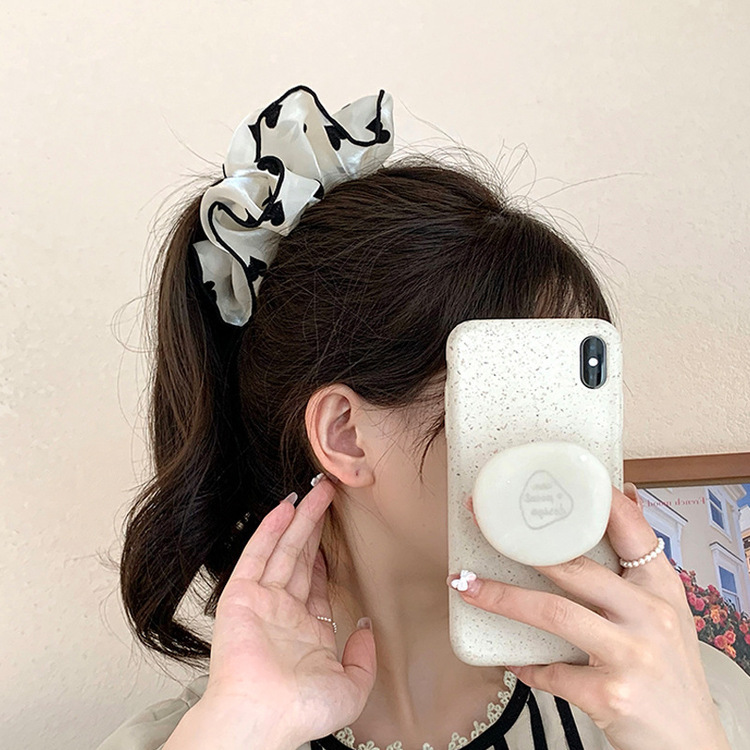 シースルーシフォンシュシュ HEART