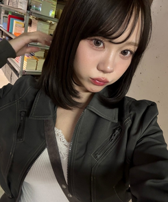 ステッチカラーネックジャケット KHAKI