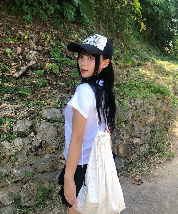 スタードットナップサック WHITE