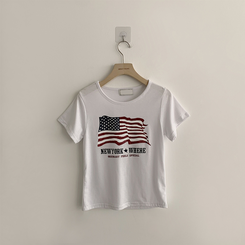 ビンテージスリムフィット半袖Tシャツ