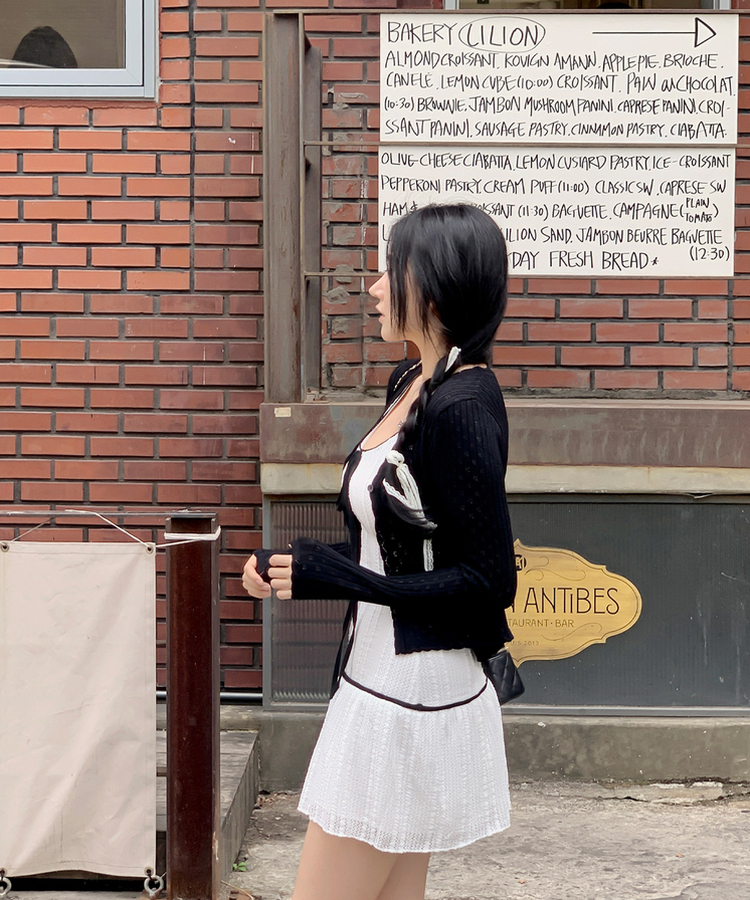 専用出品 ノースリーブミニワンピースセット Sibra ワンピース ニットショート丈トップス+ ノースリーブミニ