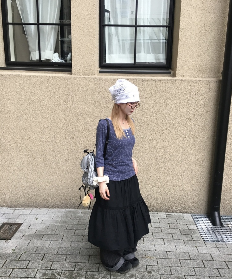 ヘンリーネックスター長袖Tシャツ｜長袖Tシャツ｜韓国ファッション通販