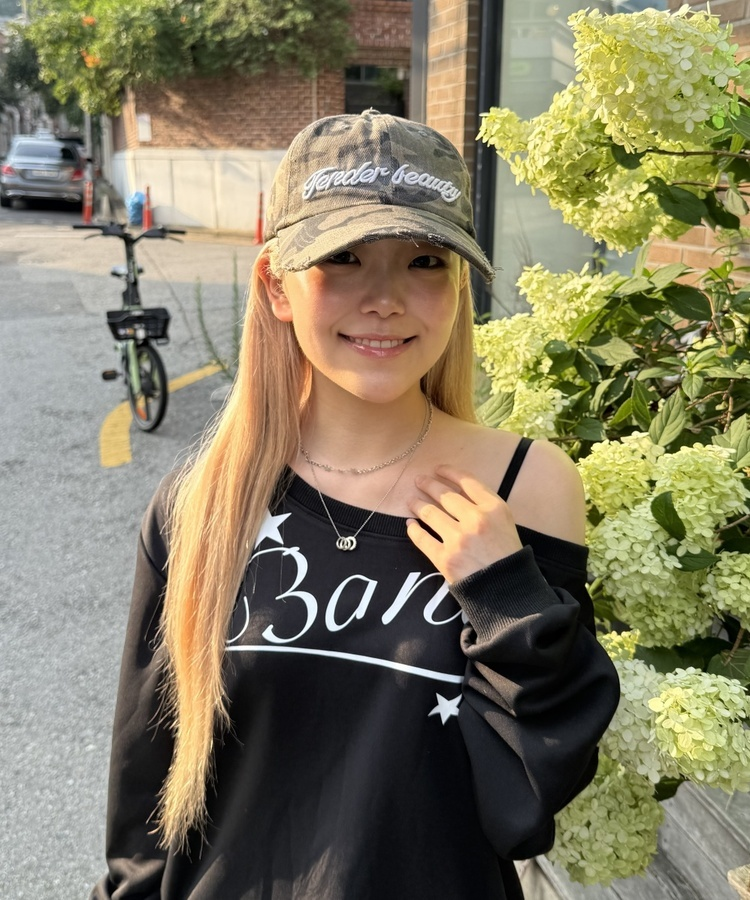 별 초커 레이어드 체인 목걸이 실버