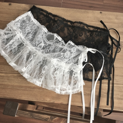 レースフリルレイヤードスカート