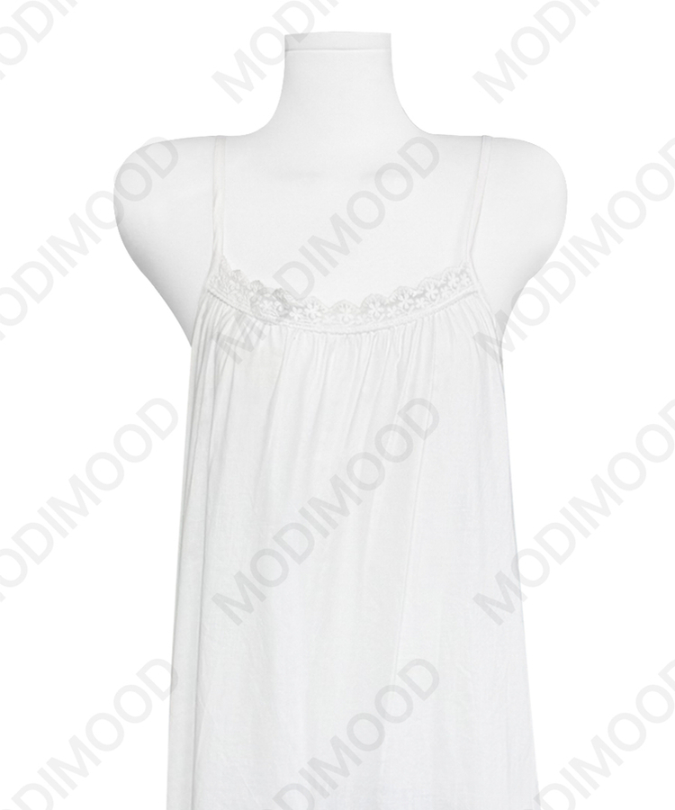 レースレイヤードワンピース