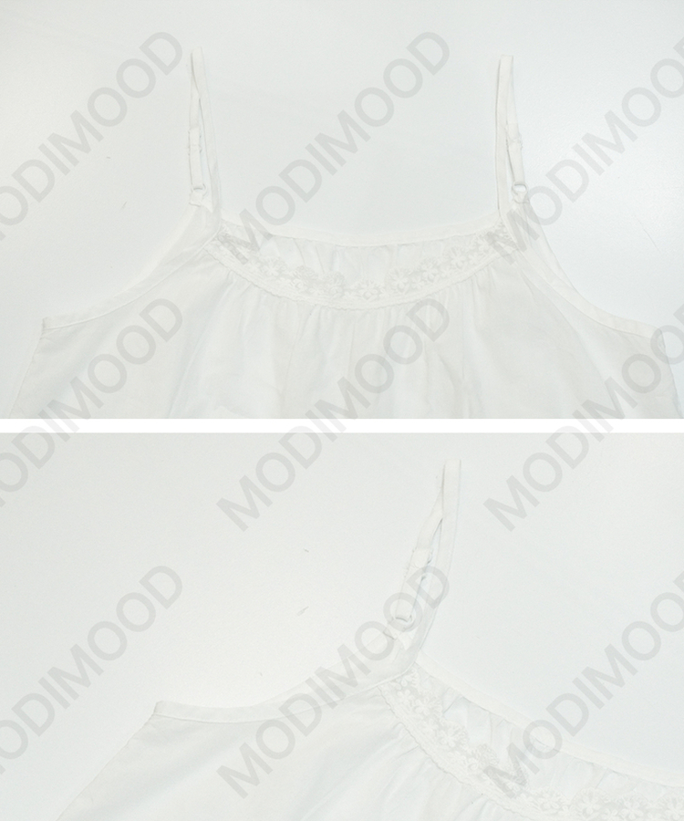 レースレイヤードワンピース