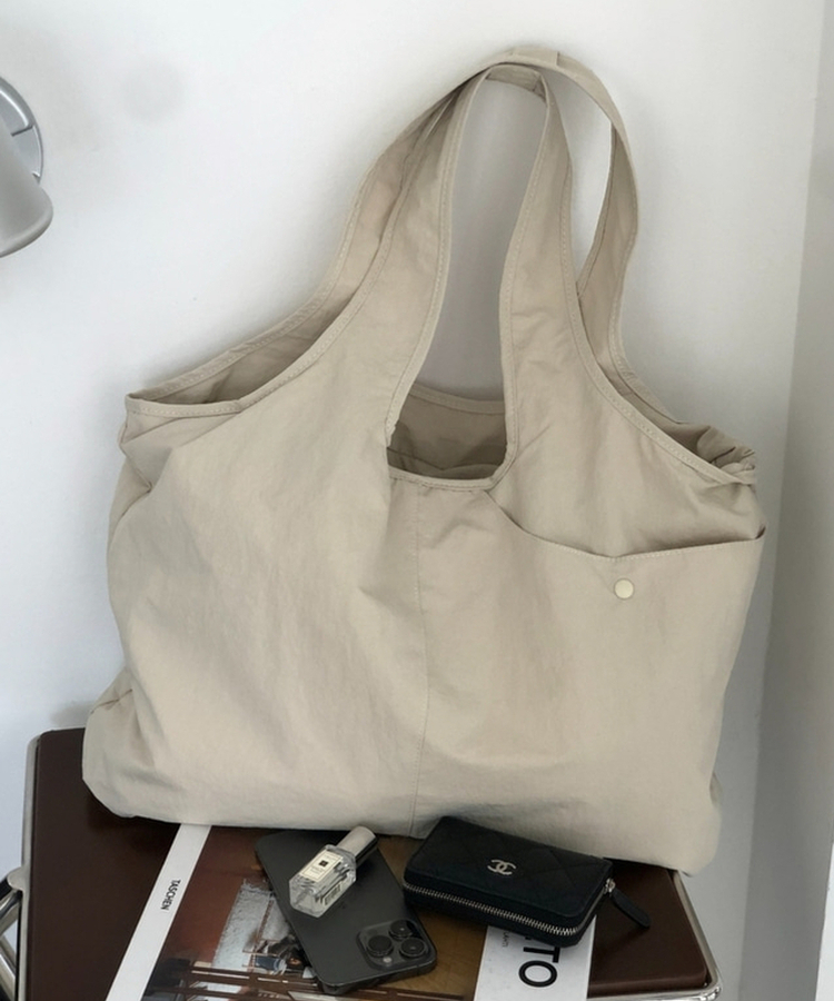 ナイロンショルダーバッグ(5color) IVORY