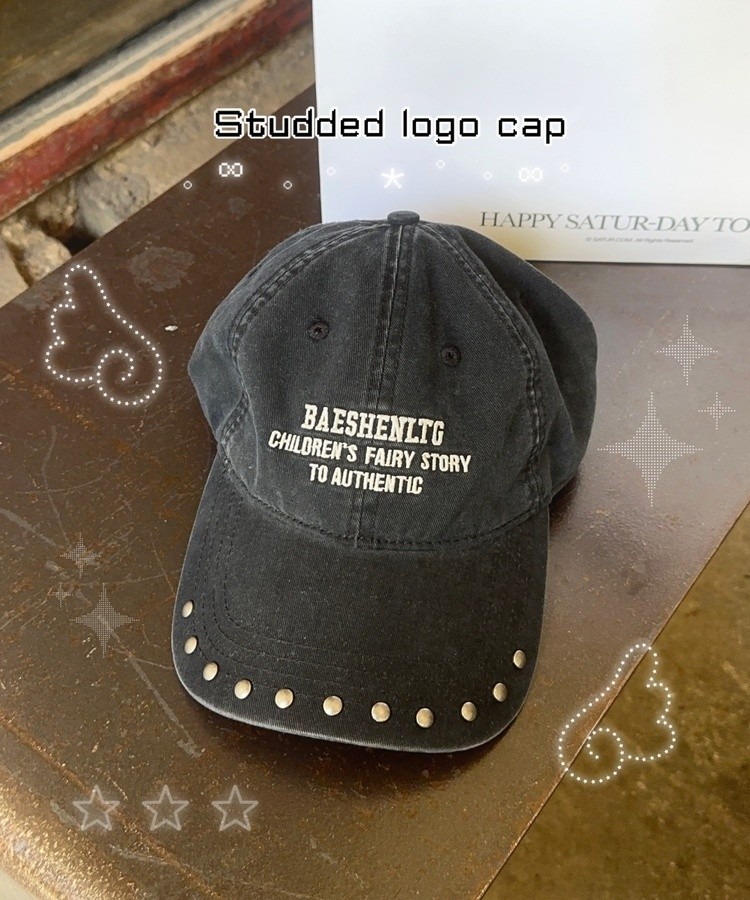 超希少！made in yp 第二弾 100個限定 スタッズ キャップ ビンテージスタッズキャップ｜ファッション雑貨｜韓国ファッション通販