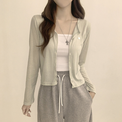 シースルーペンダントカーディガン(8color) MINT