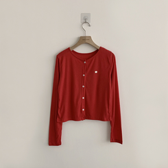 シースルーペンダントカーディガン(8color)