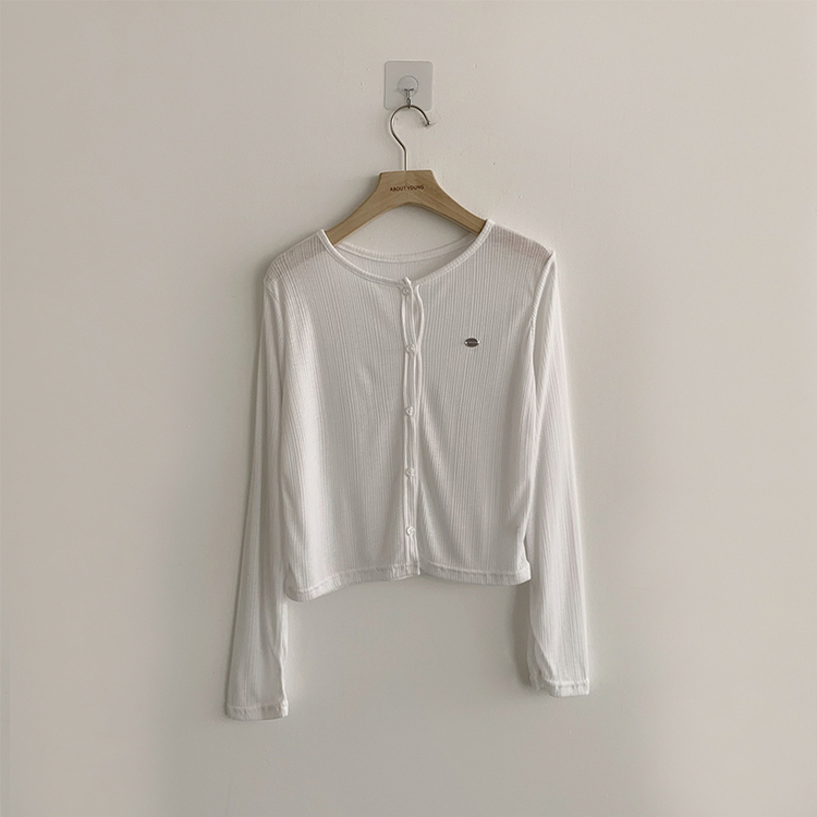 シースルーペンダントカーディガン(8color)