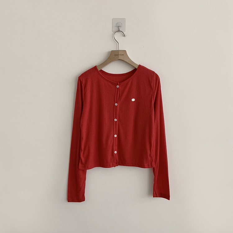 シースルーペンダントカーディガン(8color)