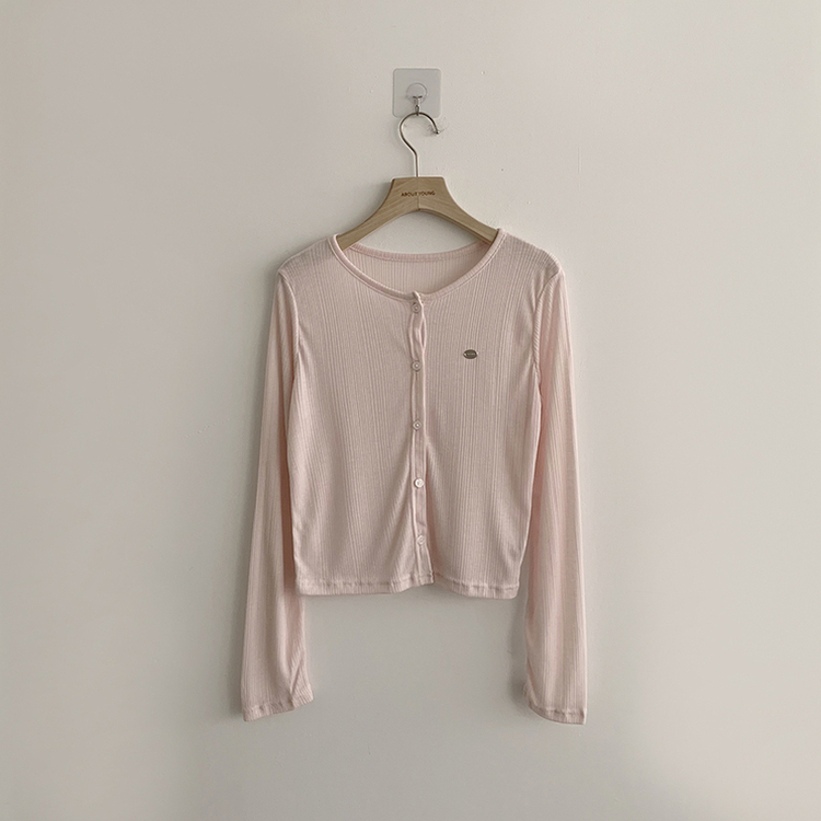 シースルーペンダントカーディガン(8color)