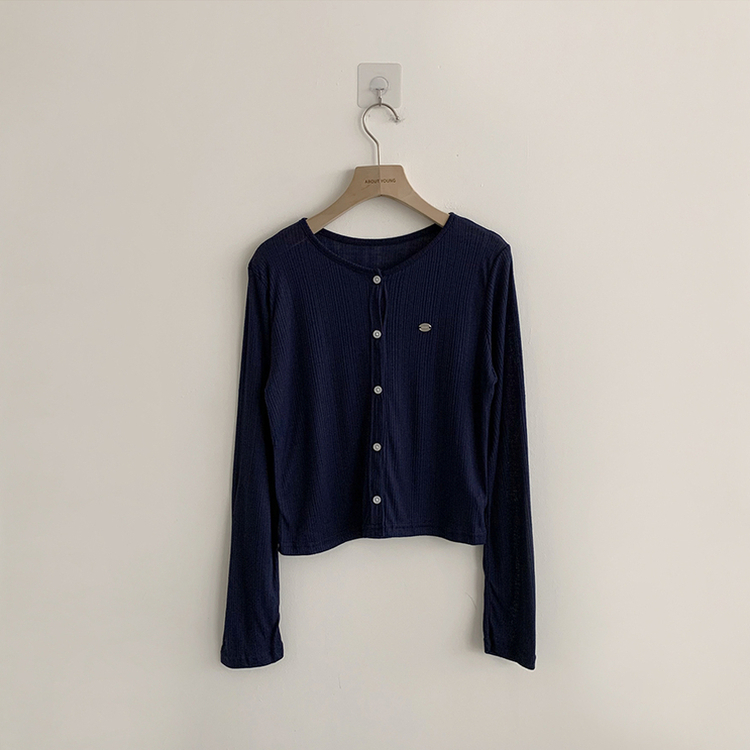 シースルーペンダントカーディガン(8color)