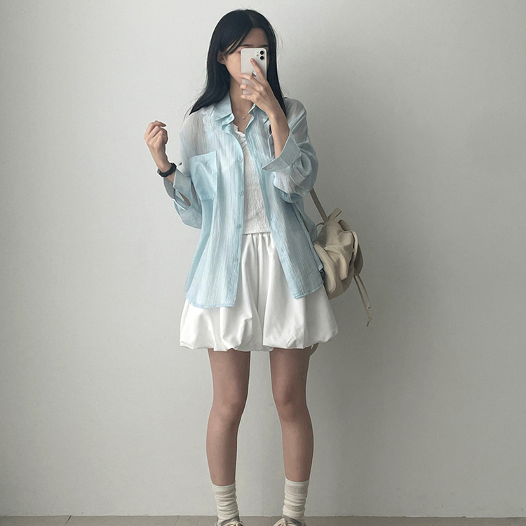 ルーズフィットポケットシャツ(7color)｜シャツ｜韓国ファッション通販