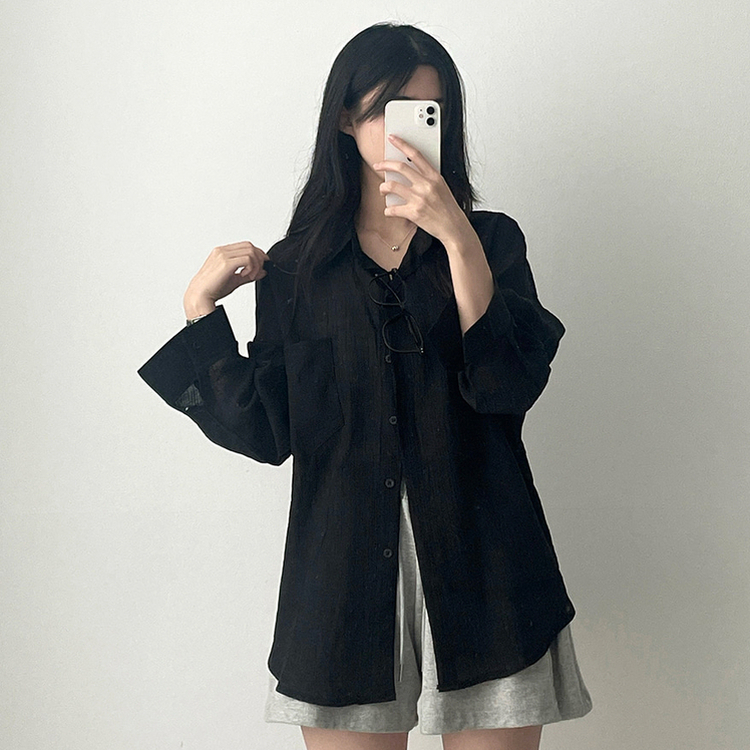 ルーズフィットポケットシャツ(7color)｜シャツ｜韓国ファッション通販