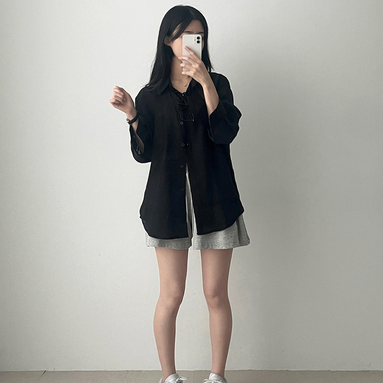 ルーズフィットポケットシャツ(7color)｜シャツ｜韓国ファッション通販