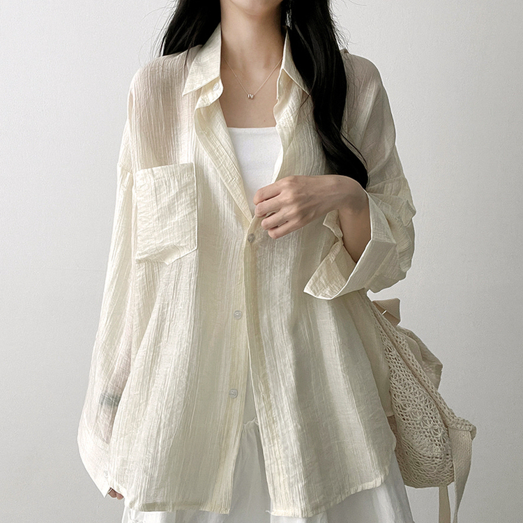 ルーズフィットポケットシャツ(7color)｜シャツ｜韓国ファッション通販