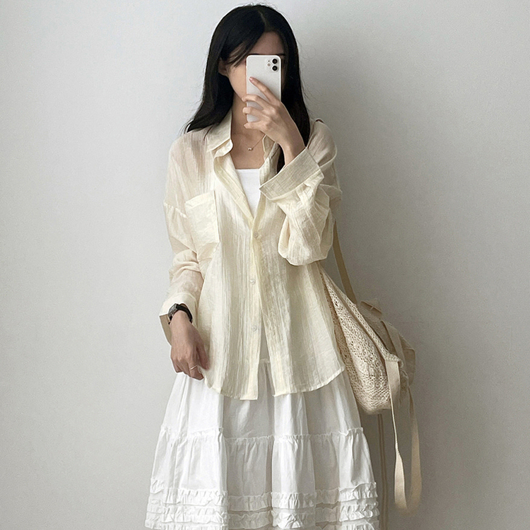 ルーズフィットポケットシャツ(7color)｜シャツ｜韓国ファッション通販