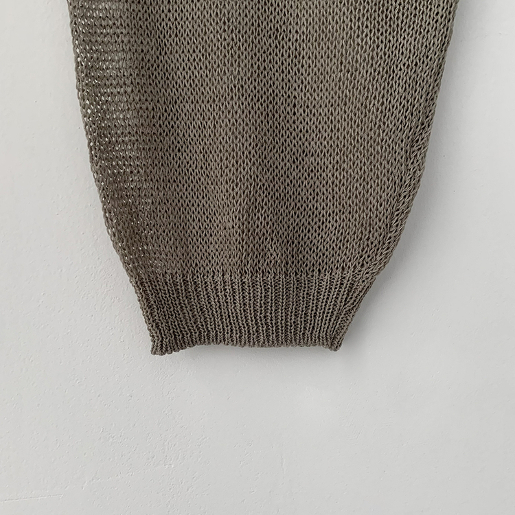 안입은듯 시원 아방핏 시스루 벌룬 크롭 박시 니트가디건 여름 간절기 가디건 빅사이즈