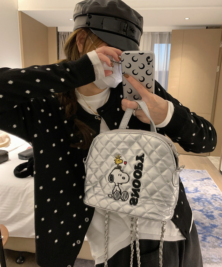 Tie.Me ドットニットカーディガン 黒 Tie.Me】 カラー ドット ニット カーディガン 黒 ブラック