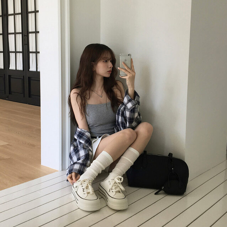 コンバースミュールスニーカー IVORY