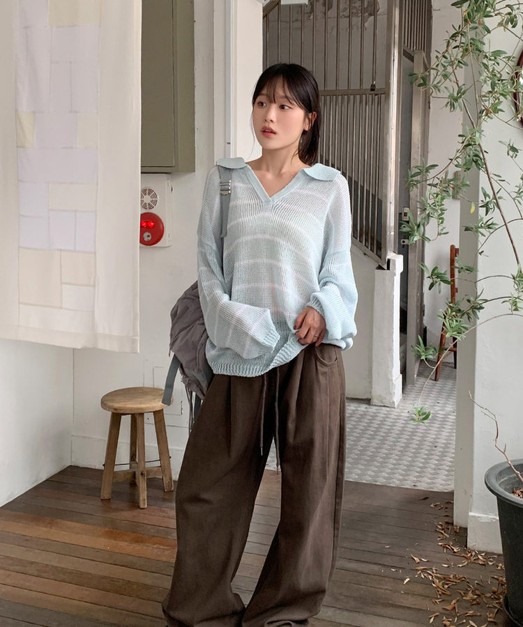 いのんこ　liten 限定色ニット SNT31855 マレンオープンニット(5color) ニット - 66girls