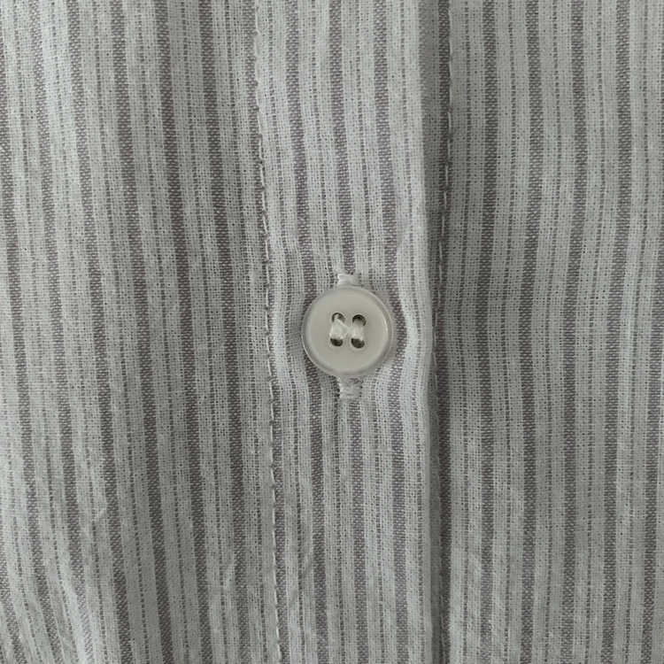 얼그레이 오버핏 스트라이프 셔츠 남방