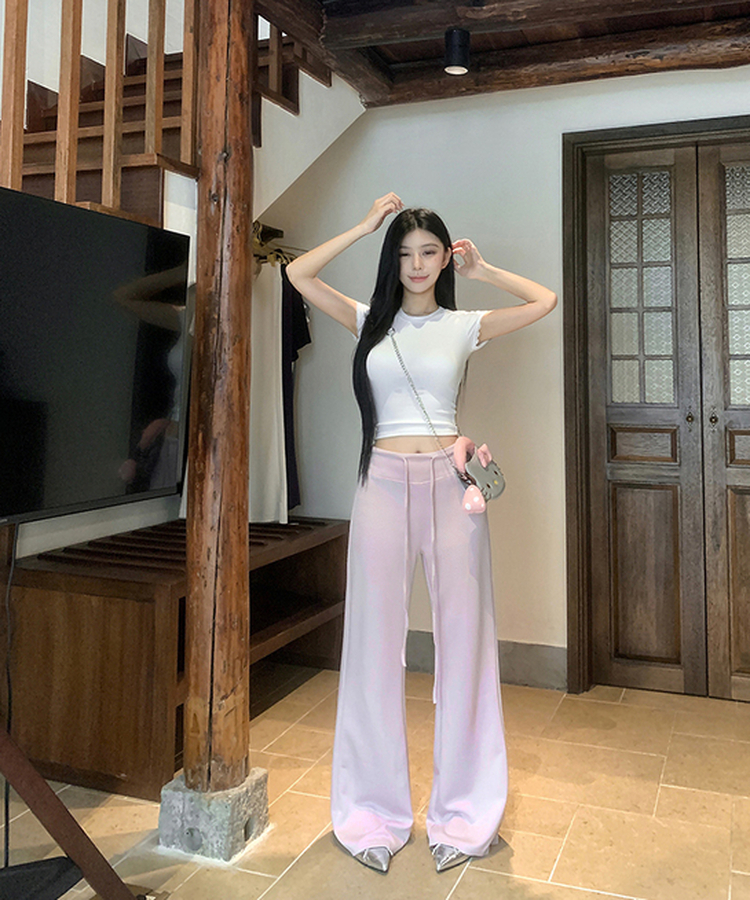 デイリーブーツカットパンツ(7color) PINK