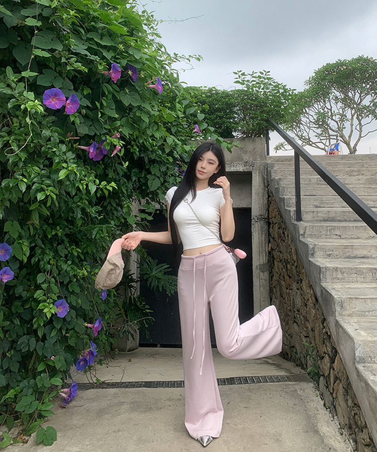 デイリーブーツカットパンツ(7color) PINK