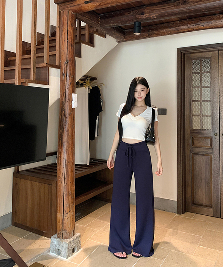 デイリーブーツカットパンツ(7color) NAVY