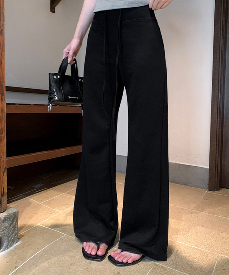 デイリーブーツカットパンツ(7color) BLACK