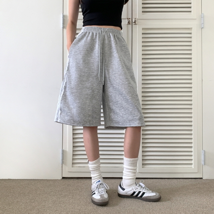 レースラインバミューダショートパンツ(5color)｜ショートパンツ｜韓国