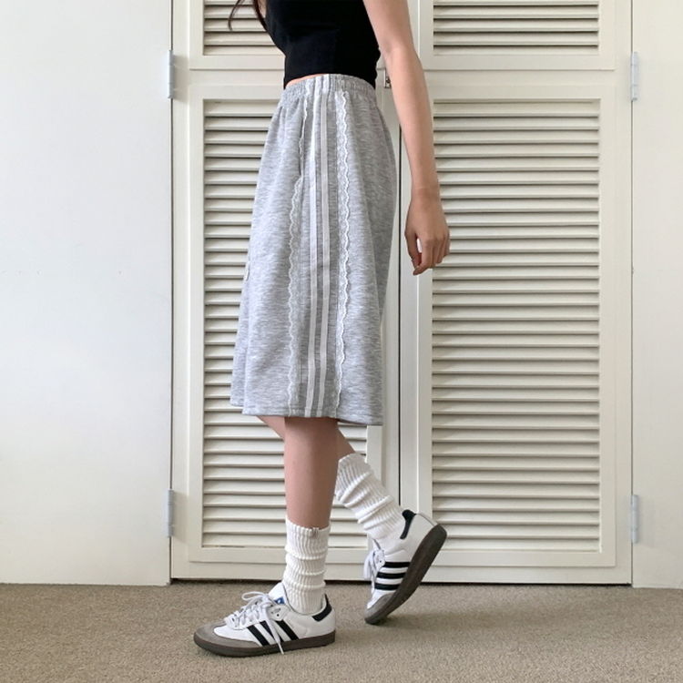 レースラインバミューダショートパンツ(5color)｜ショートパンツ｜韓国