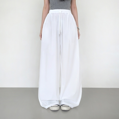 【丈別】半袖バンディングパンツ IVORY