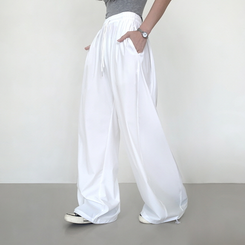 【丈別】半袖バンディングパンツ IVORY