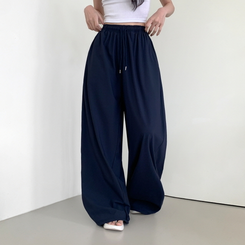 【丈別】半袖バンディングパンツ NAVY