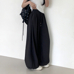 【丈別】半袖バンディングパンツ CHARCOAL