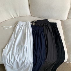 【丈別】半袖バンディングパンツ